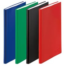 Herlitz Taschenkalender A7 Folie 2026, 1 Woche auf 2 Seiten, 144 Seiten, 1 Stück
