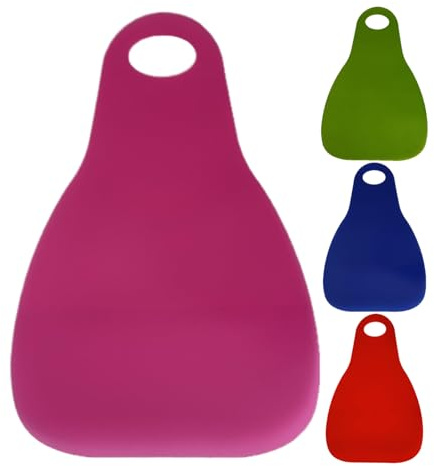 Luge à neige pliable portable antidérapante pour adultes, 4 pièces