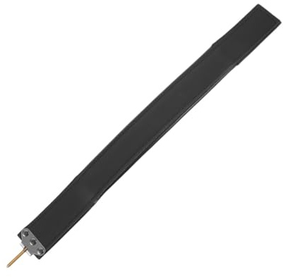 INOOMP Cintura per Fisarmonica Basso in Pu Nera, Tracolla per Mano Laterale Comoda e Resistente, Accessorio per Musicisti e Fisarmonicisti
