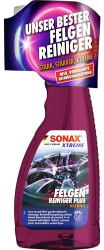 SONAX XTREME Felgenreiniger PLUS (500 ml) - effiziente Reinigung aller Leichtmetall- und Stahlfelgen sowie lackierte, verchromte und polierte Felgen | Art-Nr. 02302000