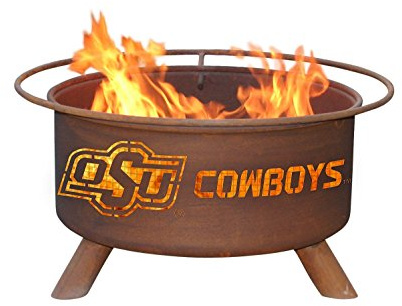 Patina Products F227, 30 Inch Oklahoma State Fire Pit