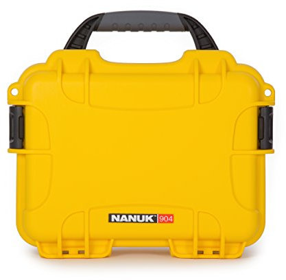 Nanuk 904 Wasserdichter Hartschalenkoffer leer - Gelb