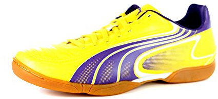 Puma V6.11 IT inomhusfotbollsskor, Vit, 41 EU