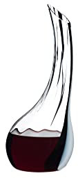 RIEDEL Dekanter Cornetto Single Fatto A Mano, Glasdekanter, Dekantierflasche, Weinkaraffe, Hochwertiges Glas, 1.2 L, 1977/00