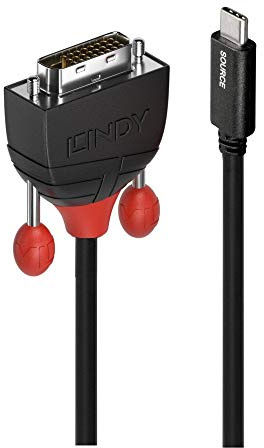 Lindy Cble Adaptateur USB Type C vers DVI, 2m