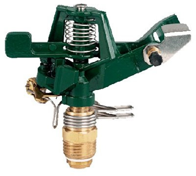 Orbit 3 Pack Zinc Impact Sprinkler Head for Yard Watering