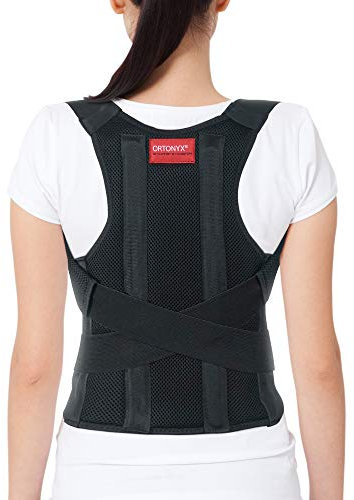 ORTONYX Comfort Posture Corrector Clavicle and Shoulder Support Back Brace, Fully Adjustable for Men and Women/656A-S