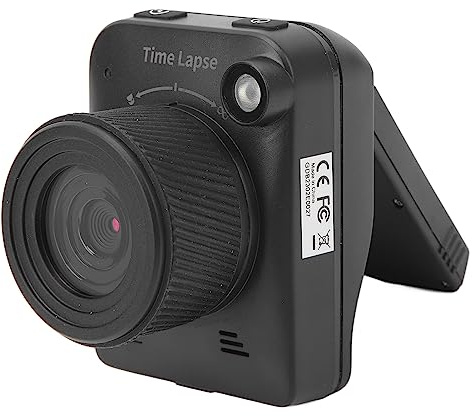 Fockety 4K 32MP IP66 Waterproof Outdoor Construction Timelapse Camera, Professional Timelapse Video Camera with LCD Screen for Construction, Plant, Weather, Life