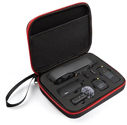 Yuhtech Funda de Transporte para dji Osmo Pocket 3, Estuche Duro de Almacenamiento Portátil, Bolsa de Protección Compacta de Viaje para dji Osmo Pocket 3 Creator Combo Accesorios