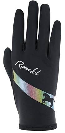 Roeckl Sports Reithandschuh KAPRIOLE, Kids&Youngst. Sommer Handschuh, Schwarz 7
