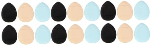 minkissy 18 Pollici Mini Puff a Punta Delle Dita Cuscino Per Cipria Spugne Per Il Trucco Soffio Di Trucco Piumini Da Cipria Spugnetta Cosmetica Cuscino Per Fondotinta Poliuretano Idrofilo