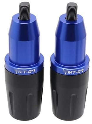 NRTNRFQW Motorradzubehör Fallschutzpolster Sturzpads Crash-Schutz MT07 2014-2023 FZ07 Tracer 700/GT 7(Blue2)