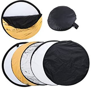 KONTONTY Faltbarer Fotostudio Lichtreflektor Kit Translucent Für Professionelle Fotografie Und Außenaufnahmen