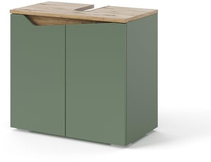 Vicco Marelle, Verde/antracite, 60 x 57.5 cm con 2 porte