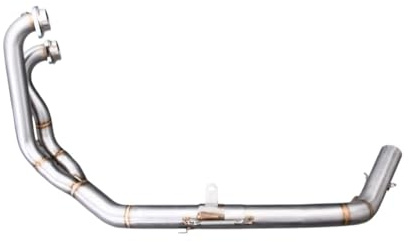 avdb-Moto Collecteurs/Ligne d'échappement D:48mm Compatible avec Aprilia Tuareg 660 2022-2024 en Acier