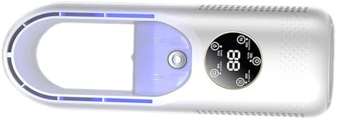 Enfriadores de aire evaporativos de escritorio, ventilador sin aspas con humidificador, tanques de agua de gran capacidad, 6 velocidades, ventilador de nebulización alimentado por USB, enfriadores de