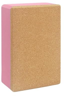 Yogablock träningsblock för träning med hög täthet multifunktionell block mjuk bärbar inomhus- och utomhusyoga (rosa)