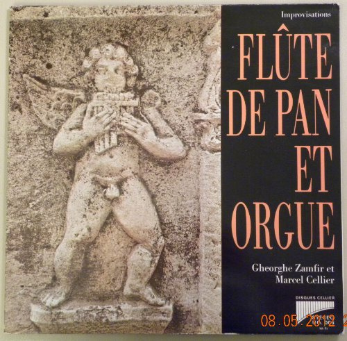 Panflöte und Orgel. Flute de Pan et Orgue. Cellier. Vinyl LP.