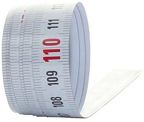 BMI Sonderbandmaß (Maßband) Stahl weiß lackiert, 5 m, Nr. 357004005LNR-SK