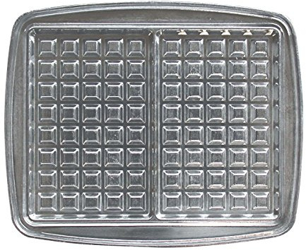 Paar Teller für 2 Waffeln gleichzeitig für Super 2 Waffeln 39111 - 030121