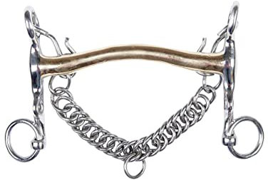 HKM Kandare-9906 silber 15,5 cm