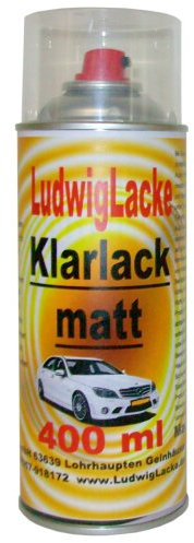 LudwigLacke 1 Klarlackspray matt 400 ml je Spraydose