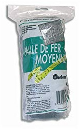 Gerlon 323 - Sacchetto di paglietta in ferro, grana media, per lavori di restauro, 100g