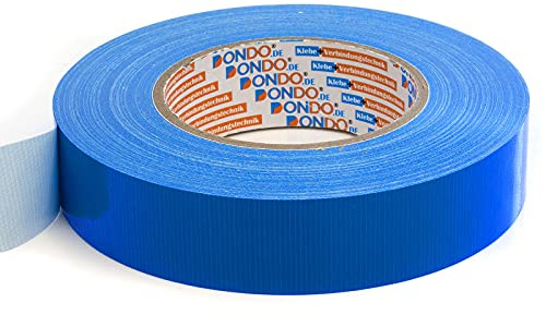DonDo Panzertape Dontex-Pro Universal Gewebeband Gewebeklebeband Gewebeverstärktes Ductape blau 30mm x 50m