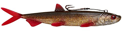 Madcat Gummiköder zum pelagischen Wallerangeln vom Boot Pelagic Cat Lure 24cm 110g, Farbe:Salt`n Pepper