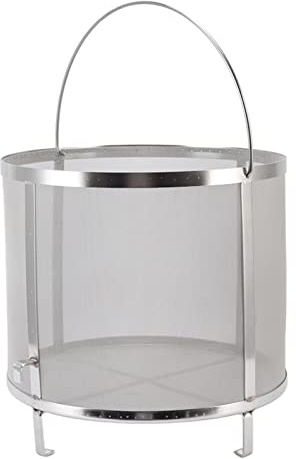 Filtre à Houblon de Bière, Filtre à Houblon en Acier Inoxydable avec Maille de 250 Microns, Passoire à Houblon Lavable au Lave-vaisselle pour Bière Maison, Vin, café Fait Maison