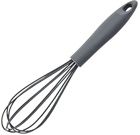 BBAUER ddq Wisk Multifunktionaler rotierender manueller Schneebesen, Mixer, Küchen-Ei-Schläger, Backwerkzeug, Eierschläger, Rührwerk (Color : Gray)