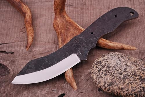 Generisch Jagd Nicker(Carbon Stahl 1095 Messerbau Rohling Klinge Nicker 793EA