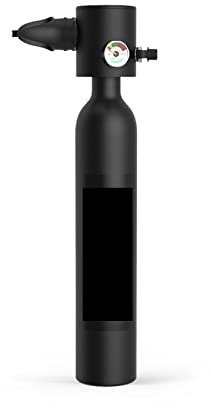 IIGEN Tauchflasche Mini-Tauchausrüstung, Tauchflasche, Sauerstoffflasche, Schnorchelset Mit Adapter Ultrahohe Stabilität(Mini Scuba Tank B)