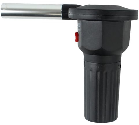 SHOWERORO Elektrisches Bbq Grillgebläse Tragbar Leise Schneller Feuerstarter Aus Abs Und Aluminium Praktisches Camping Zubehör Für Outdoor Picknick Und Barbecue Fans
