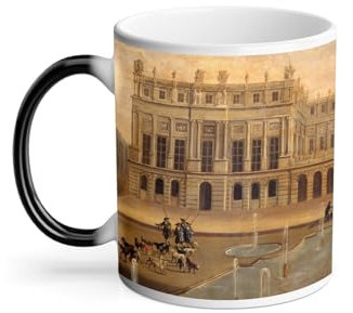Mug Thermo-réactif Tasse Magique - Chateau de Versaille Peinture Ancienne Renaissance Paris - 325 ml