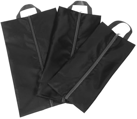 VALICLUD 3stücke Teiliges wasserdichte Schuhtaschen Für Reisen Robuste Oxford-Stoff-Schuhe Aufbewahrungstaschen Mit Reißverschluss Für Sport Und Freizeitschuhen Tragbar Und