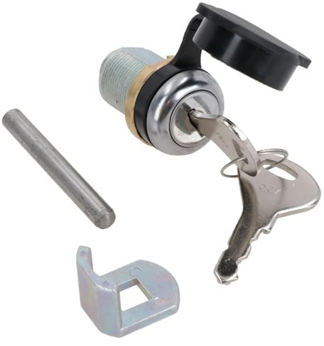 Trailer Barrel Lock + Key Set Suitable for Ifor Williams Knott Avonride Hitches