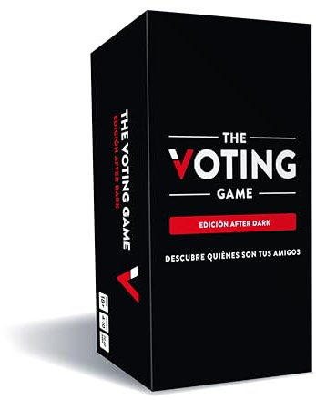Creative Live Games The Voting Game Juego Mesa en Español | Cartas con Preguntas Atrevidas y Votaciones Secretas | Set Cartulina Premium de 250 Unidades | Baraja Temática para Fiestas Amigos
