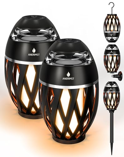 Upgraded Multi-Sync Bluetooth Speakers with Light, Outdoor Speakers Waterproof Auto-Pairing, Unique Gifts for Men, Bluetooth 5.4, 24H Playtime, Loud HD Sound, Cool Gadgets for Home/Patio/Beaches