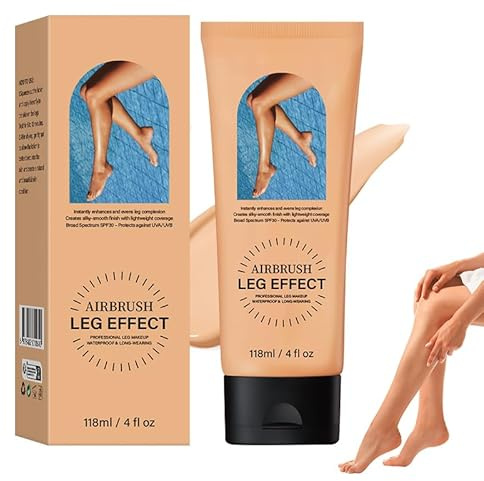 Body Bein Make Up Waterproof 118 ml Skin Perfecting Body Foundation Makeup Tattoo Cover Up Concealer Veine d'araignée pour jambes et corps, maquillage couvrant les cicatrices (naturel)