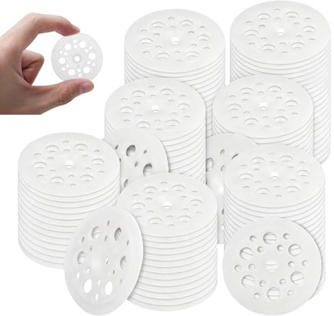 400 arandelas de plástico, placas aislantes, arandelas de plástico para fijación y apoyo, placas aislantes de techo, aislamiento