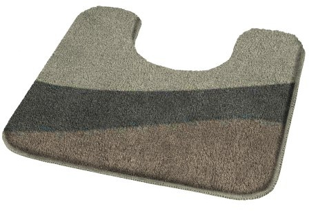 Kleine Wolke Rialto Bathroom Rug 55 x 55 cm WC-Vorleger mit Ausschnitt beige