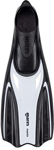 Mares Aquazone Manta, Schnorchelflosse Erwachsene – Unisex, Weiß, 40