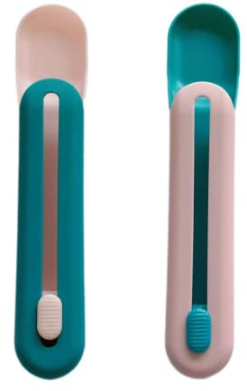 2PCS Cat Strip Squeeze Spoon Lickable Cat Treats Spoon Cat Wet Treats Dispense Spoon for Dogs and Cats Wet Treats