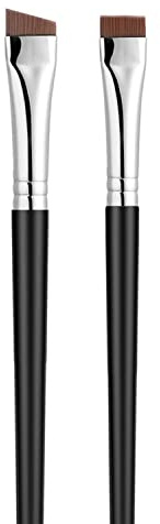 Fine Angled Eyeliner Brushes, JASSINS Precision Gel Eye Liner Brush,Synthetic Bristles Eye Makeup Tool,Ultra Thin Slanted Flat Angle for Beauty Cosmetic Tool