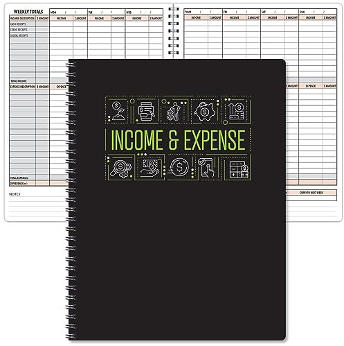 Global Printed Products Income and Expense Book, 8.5 x 11