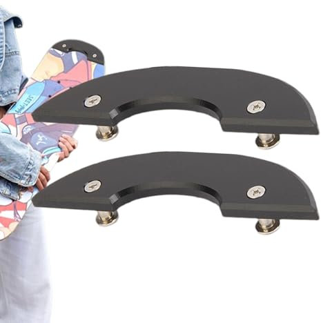 Board Tail Protector | Skateboard Tail Guard | Tail Bumper for Longboard, Skateboard Bottom Protective Guard | Fine Grinding Edge Protection Tool for The Mainstream Longboard Sizes The Market