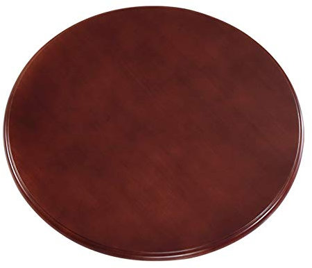 Tocadiscos de madera resistente Ø24 35 pulgadas/60 90 cm, rodamientos silenciosos y fáciles de compartir, bandeja giratoria para cocina, grande y duradera