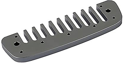 ifundom Metal Harp Comb for Harmonica Frets Music Lovers Diy Accessory Metal Harmonica Part for Playing