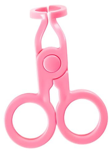 TRMFUSA Inserto per lenti a contatto, strumento per il trasporto delle lenti a contatto, portatile, da viaggio, facile da trasportare, strumento di rimozione e inserimento delle lenti a contatto, rosa